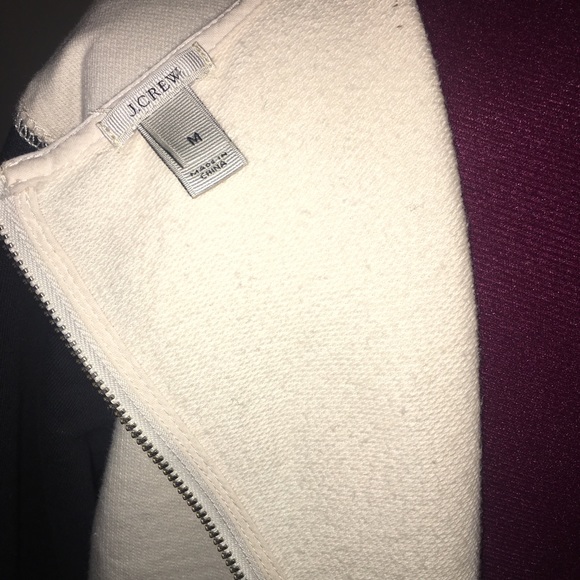 J. Crew Zip Back Color Block Sweater - Picture 5 of 6